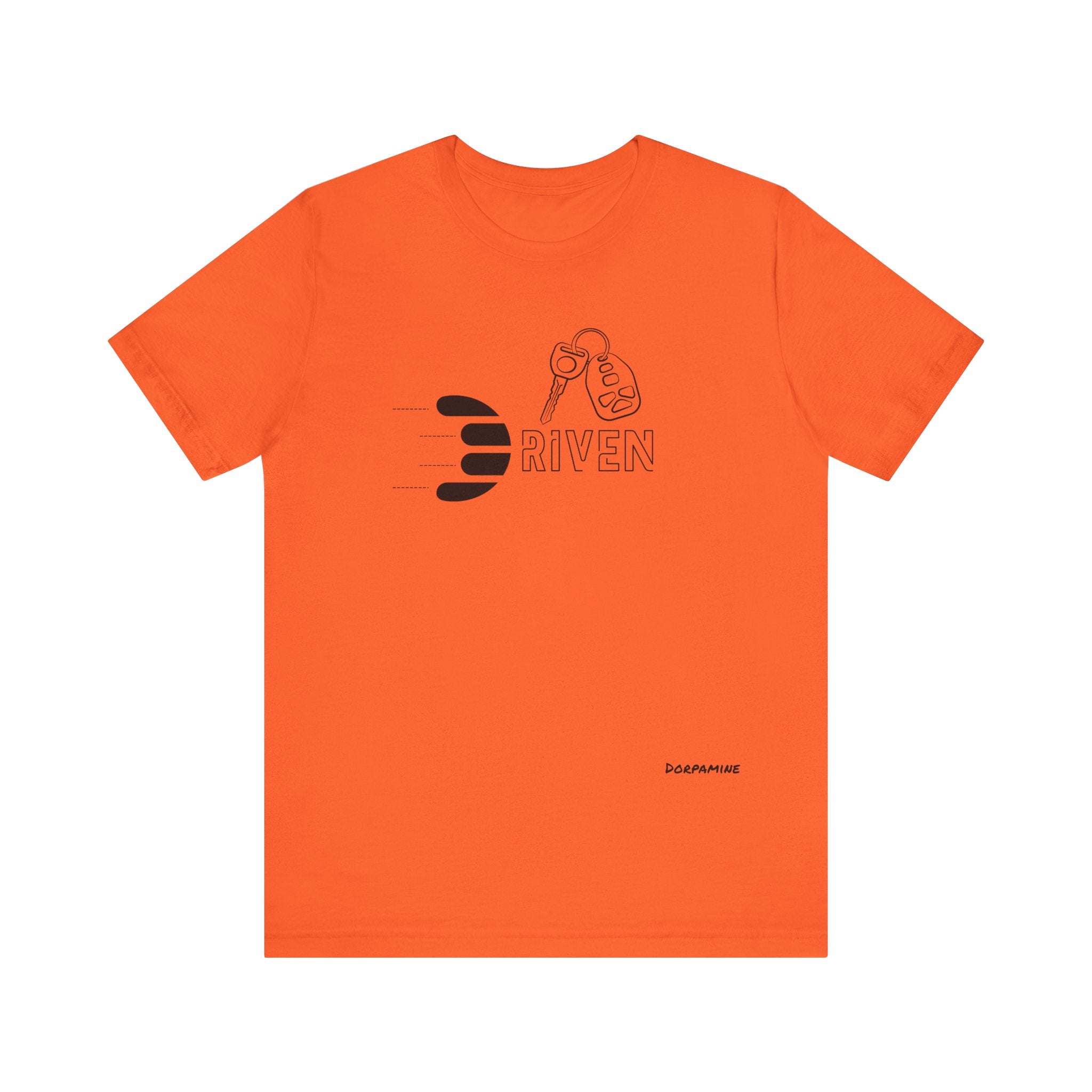 Dorpamine Driven Black (D-Words Collection) Unisex Jersey Short Sleeve Tee