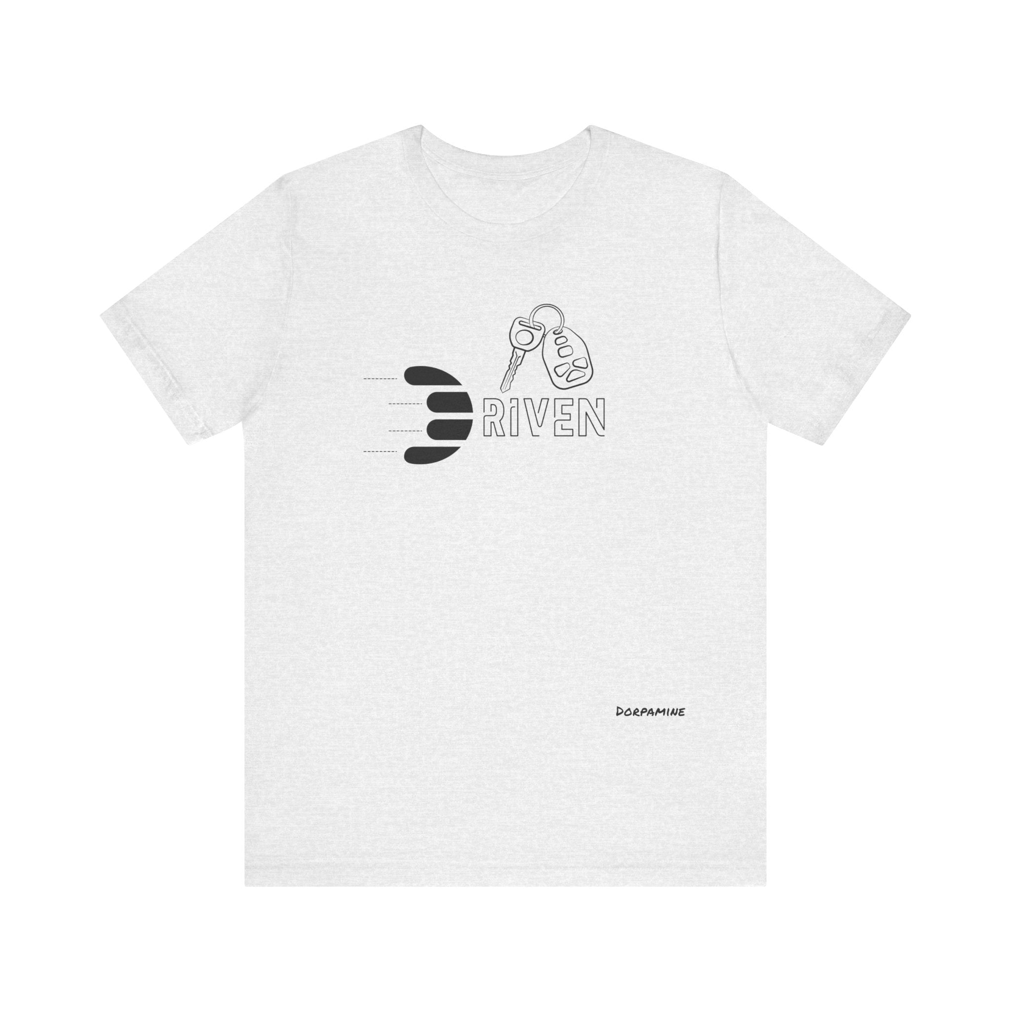 Dorpamine Driven Black (D-Words Collection) Unisex Jersey Short Sleeve Tee