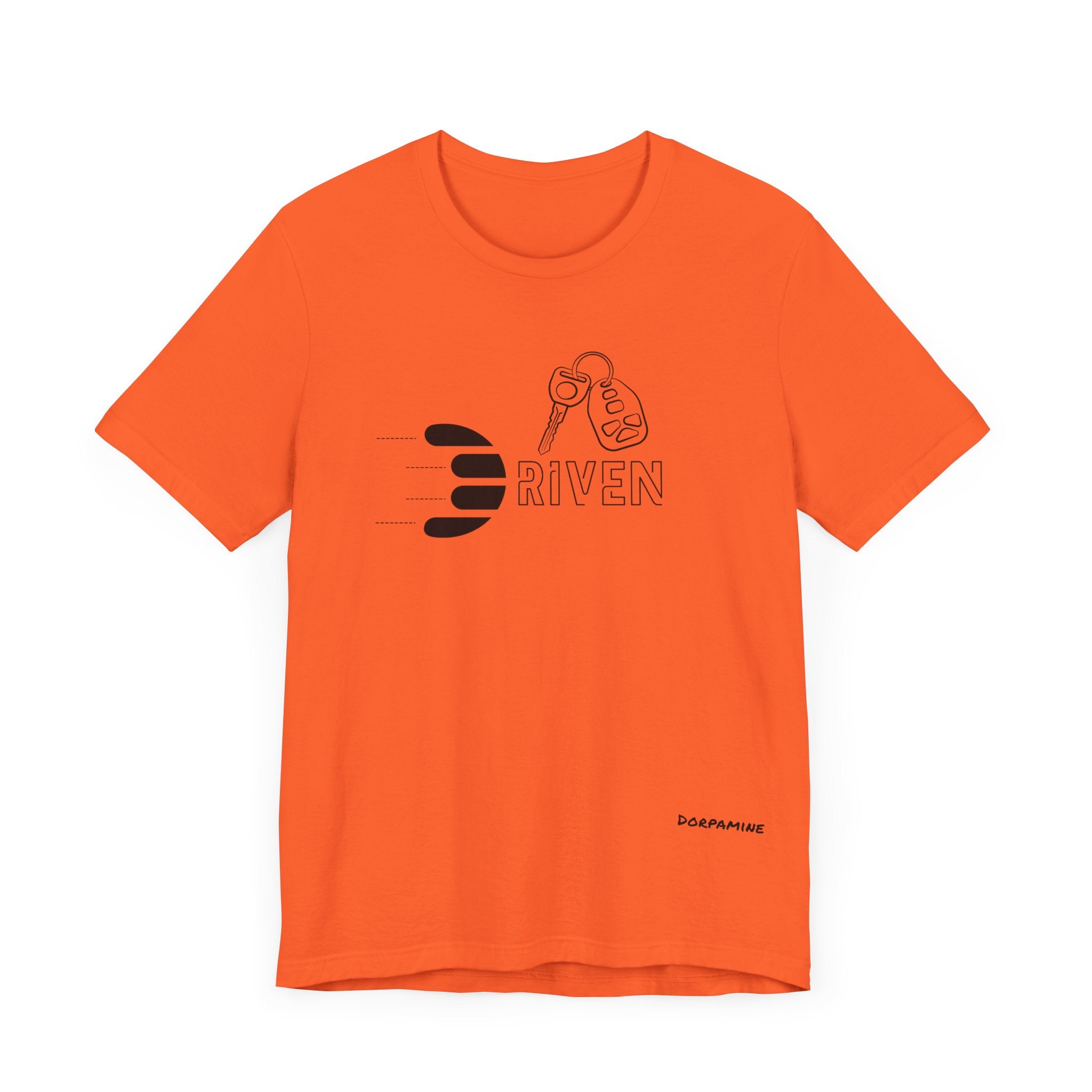 Dorpamine Driven Black (D-Words Collection) Unisex Jersey Short Sleeve Tee