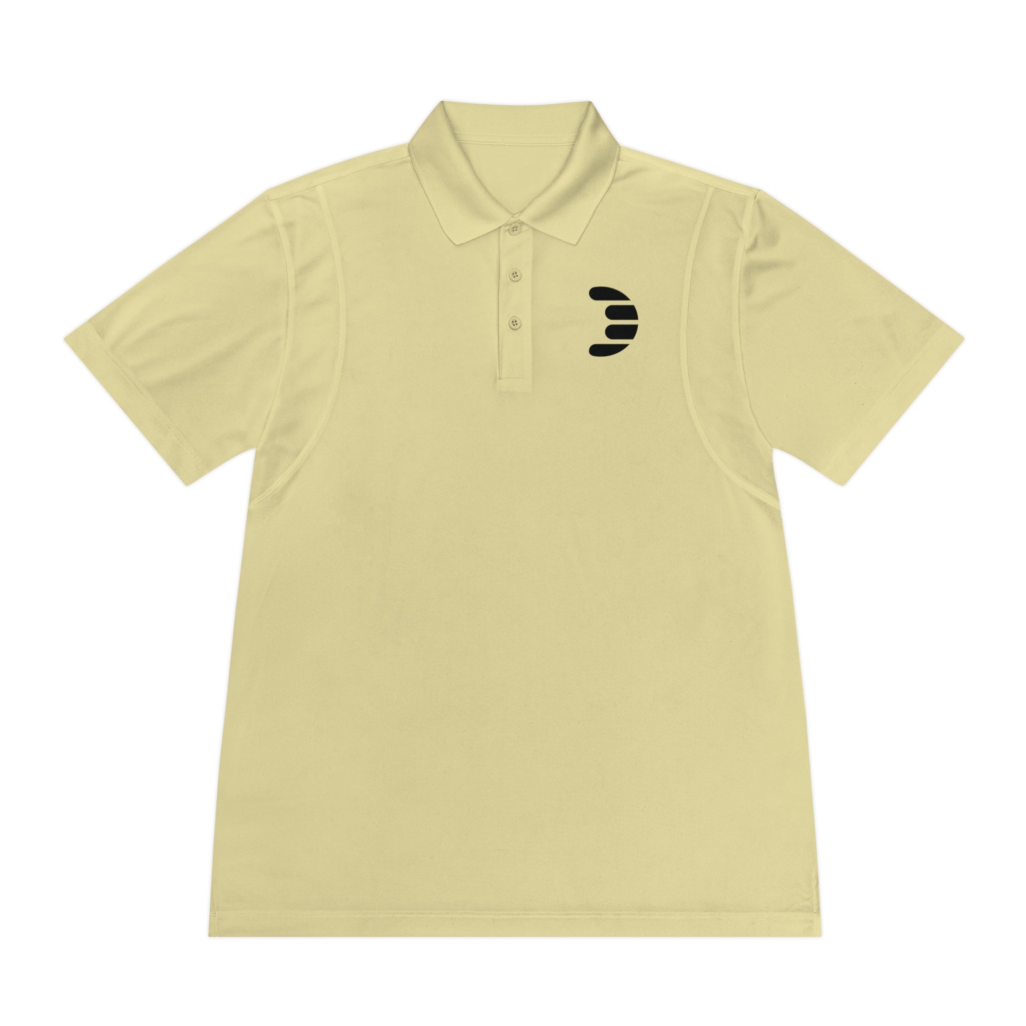 Dorpamine Black Logo Men's Sport Polo Shirt