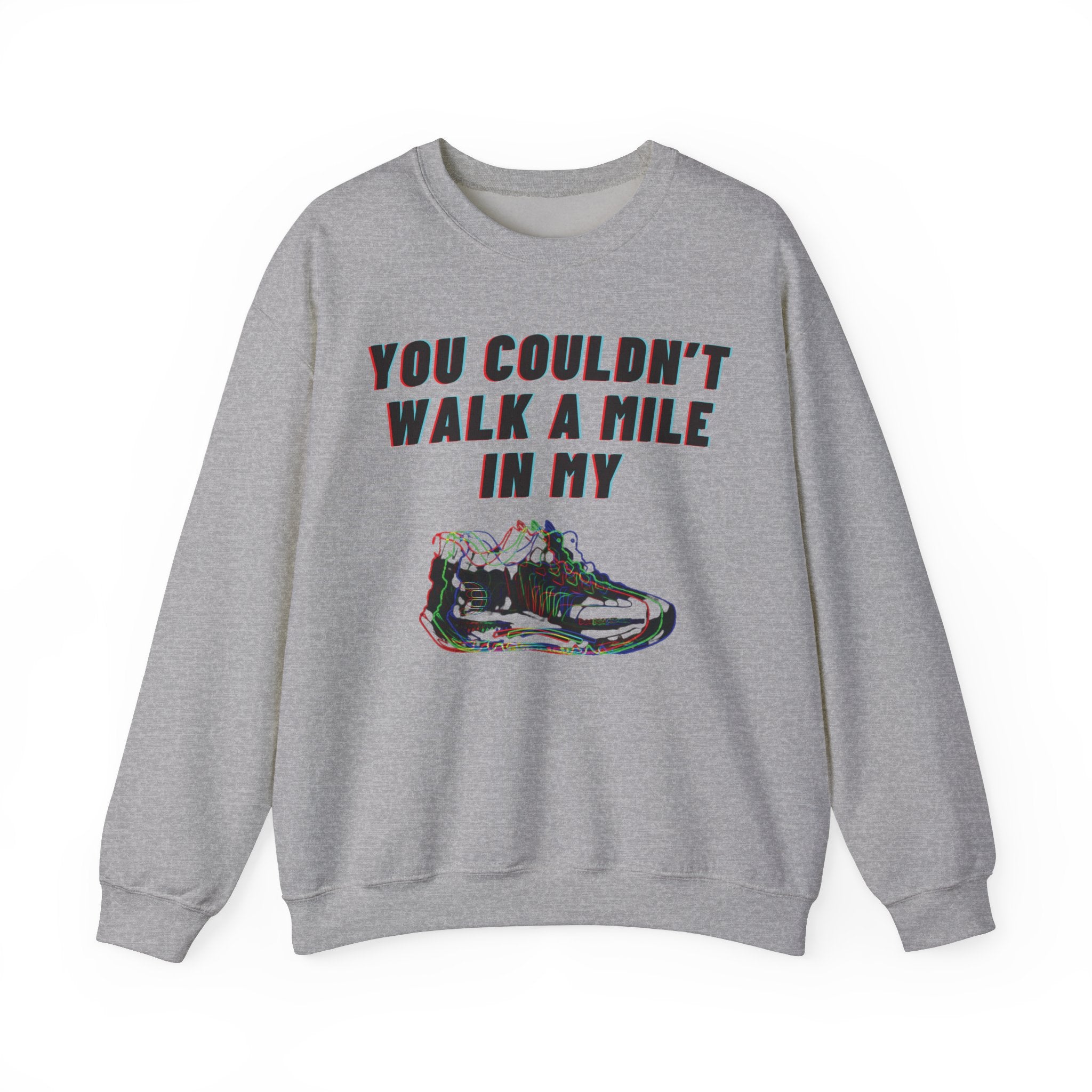 Dorpamine "Walk a Mile" Unisex Heavy Blend™ Crewneck Sweatshirt