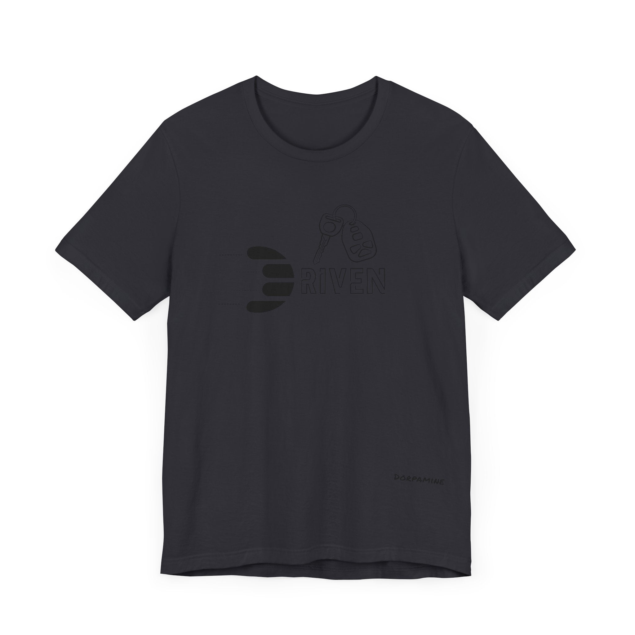 Dorpamine Driven Black (D-Words Collection) Unisex Jersey Short Sleeve Tee