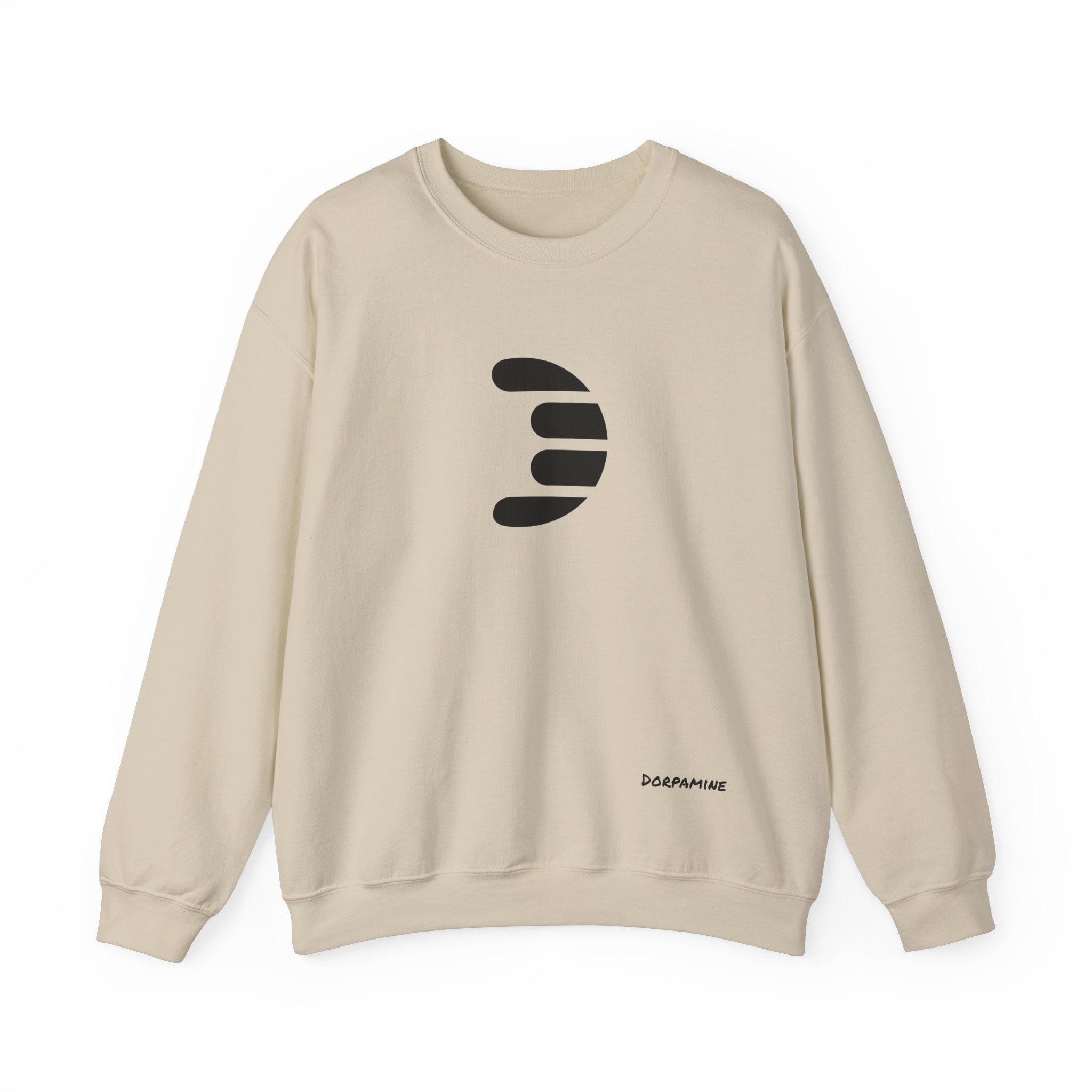 Dorpamine Classic Black Logo Unisex Heavy Blend™ Crewneck Sweatshirt