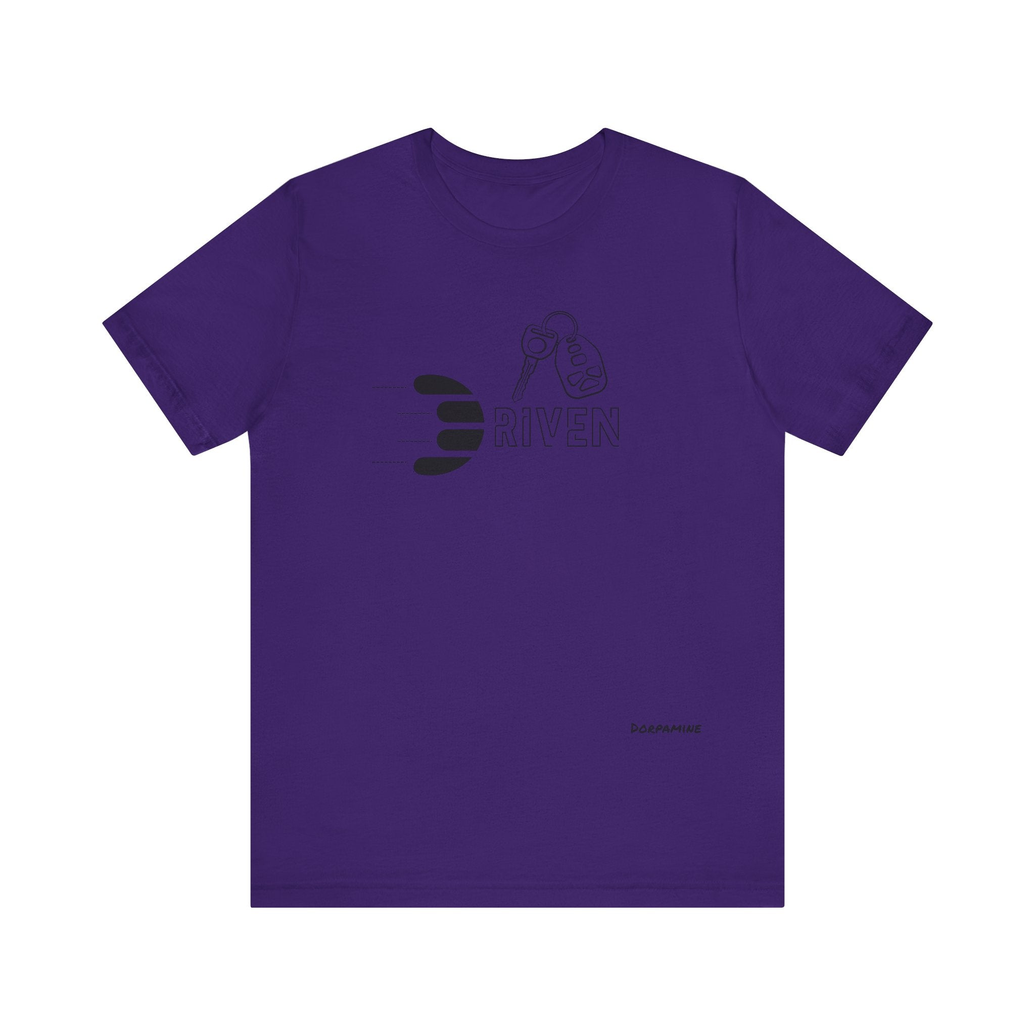 Dorpamine Driven Black (D-Words Collection) Unisex Jersey Short Sleeve Tee