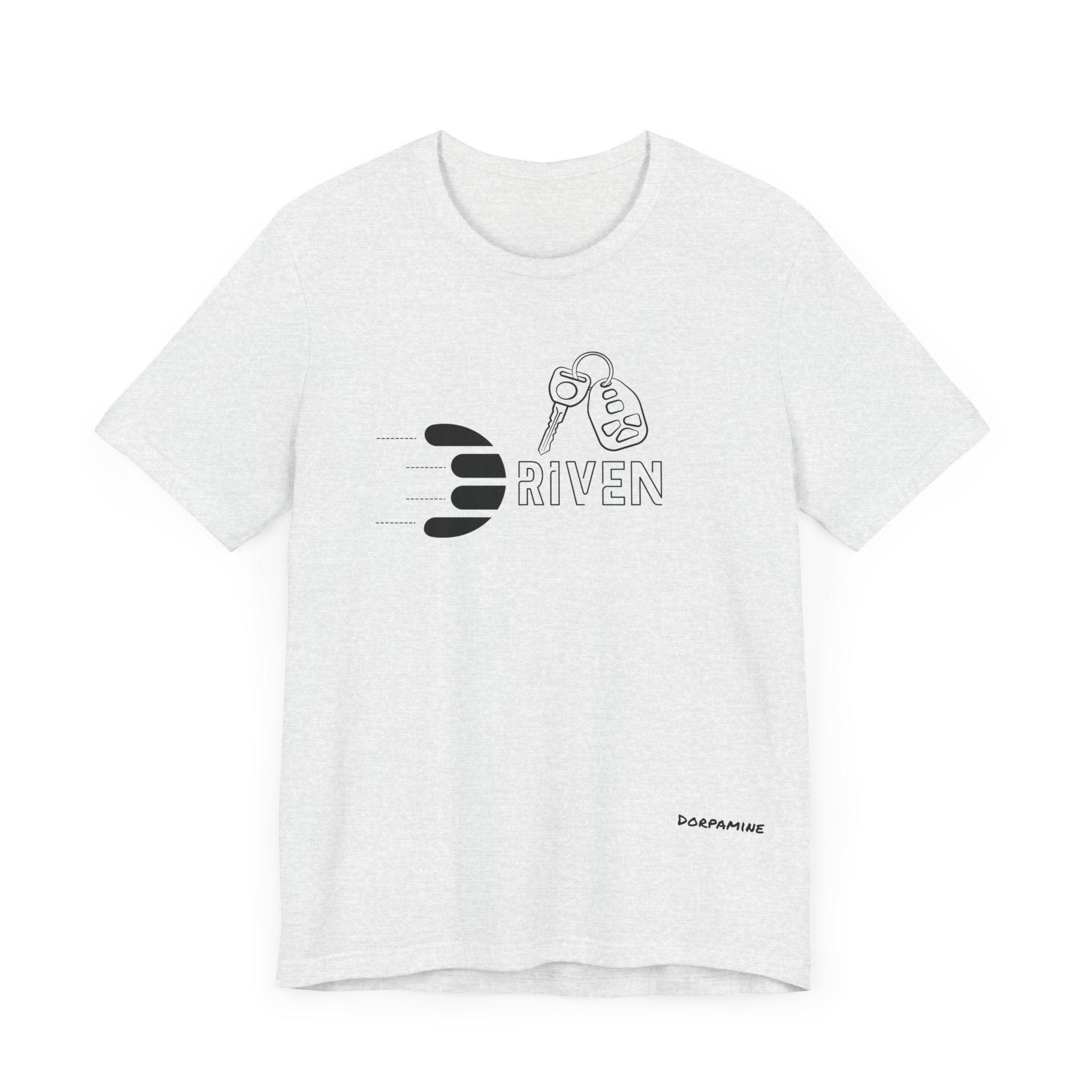 Dorpamine Driven Black (D-Words Collection) Unisex Jersey Short Sleeve Tee