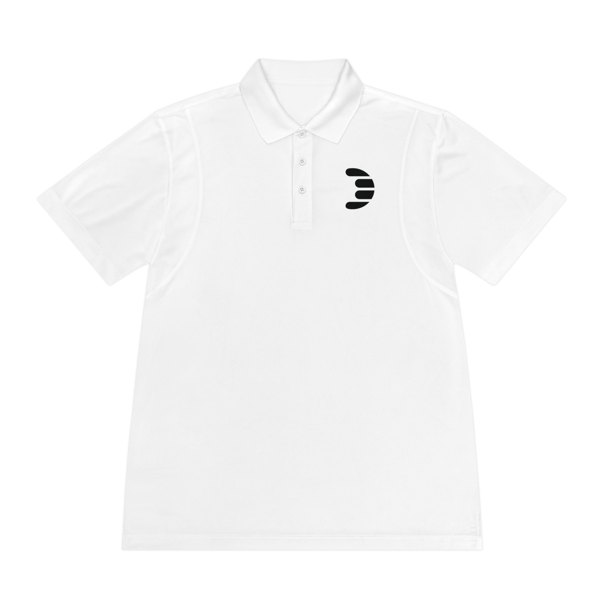 Dorpamine Black Logo Men's Sport Polo Shirt