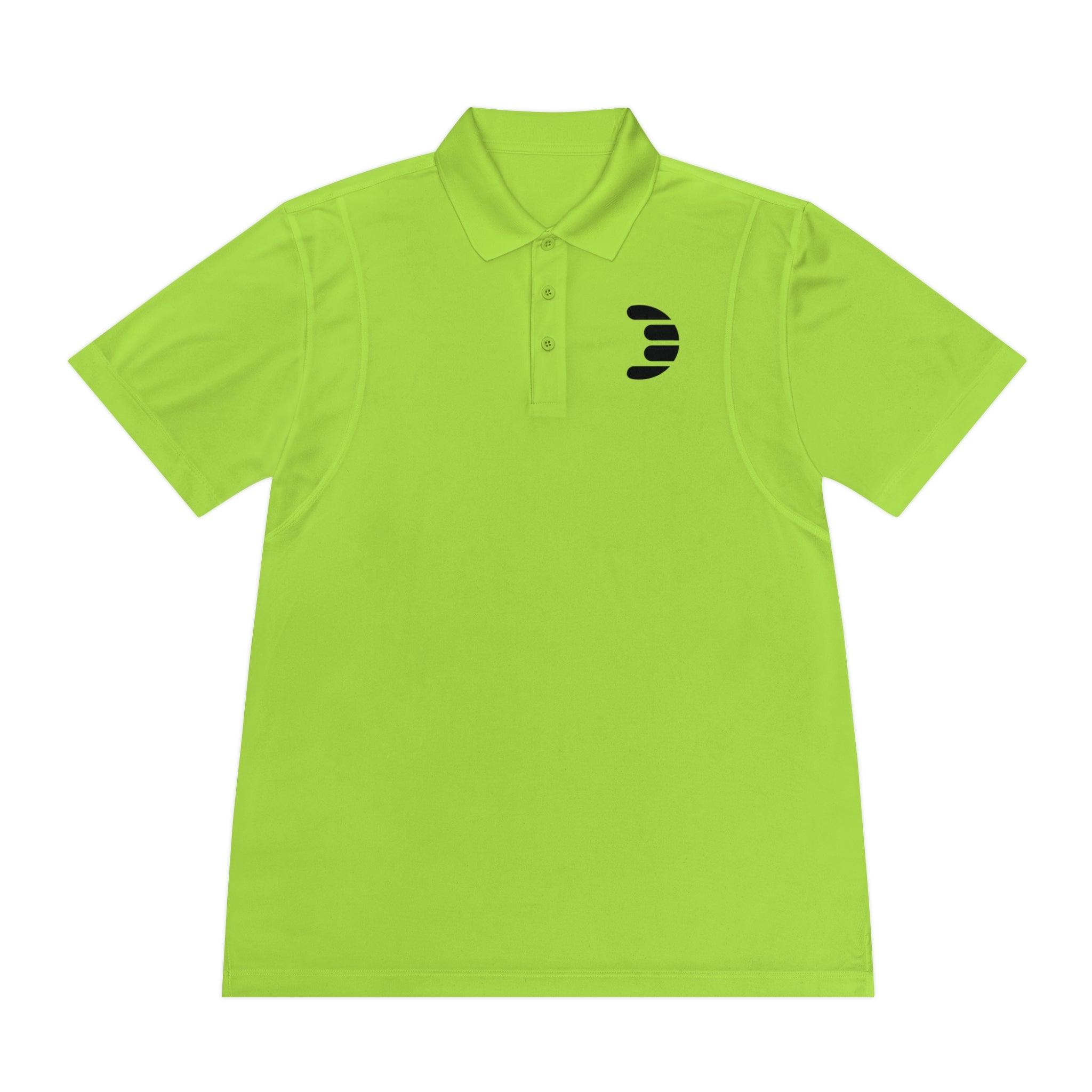 Dorpamine Black Logo Men's Sport Polo Shirt