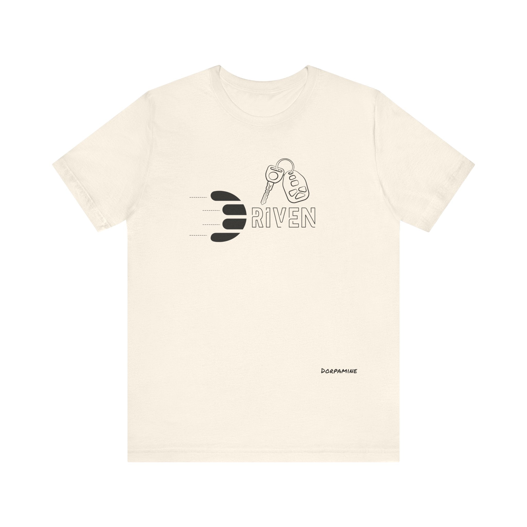 Dorpamine Driven Black (D-Words Collection) Unisex Jersey Short Sleeve Tee
