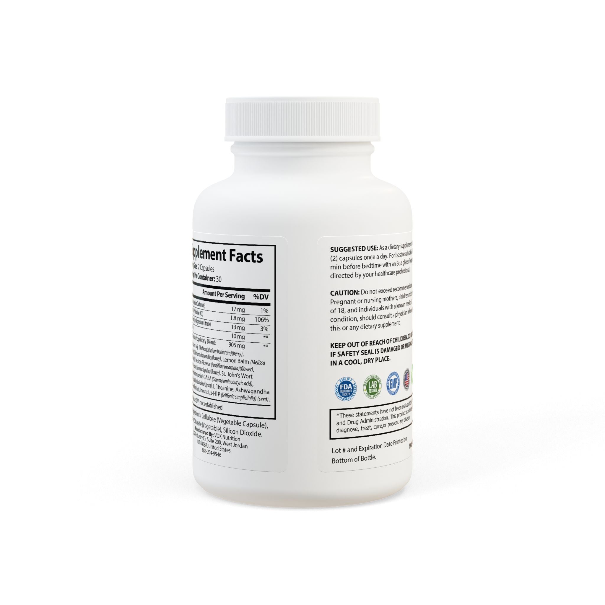 Dorpamine Vitality Sleep Supplement (60 Capsules)