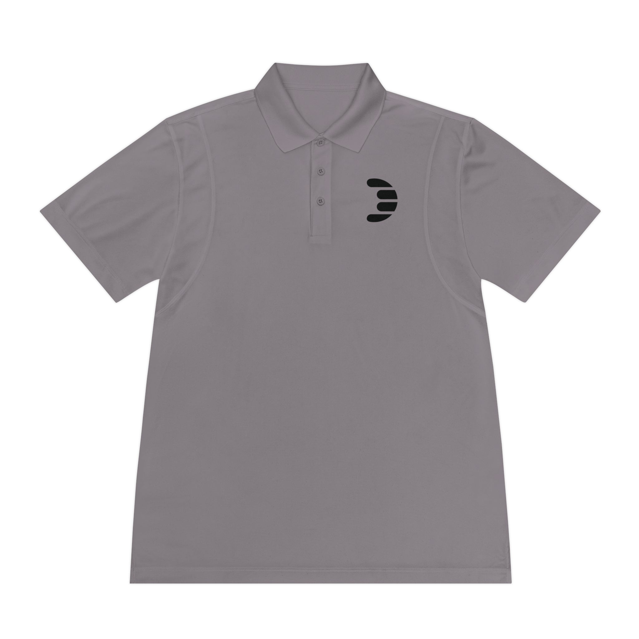 Dorpamine Black Logo Men's Sport Polo Shirt