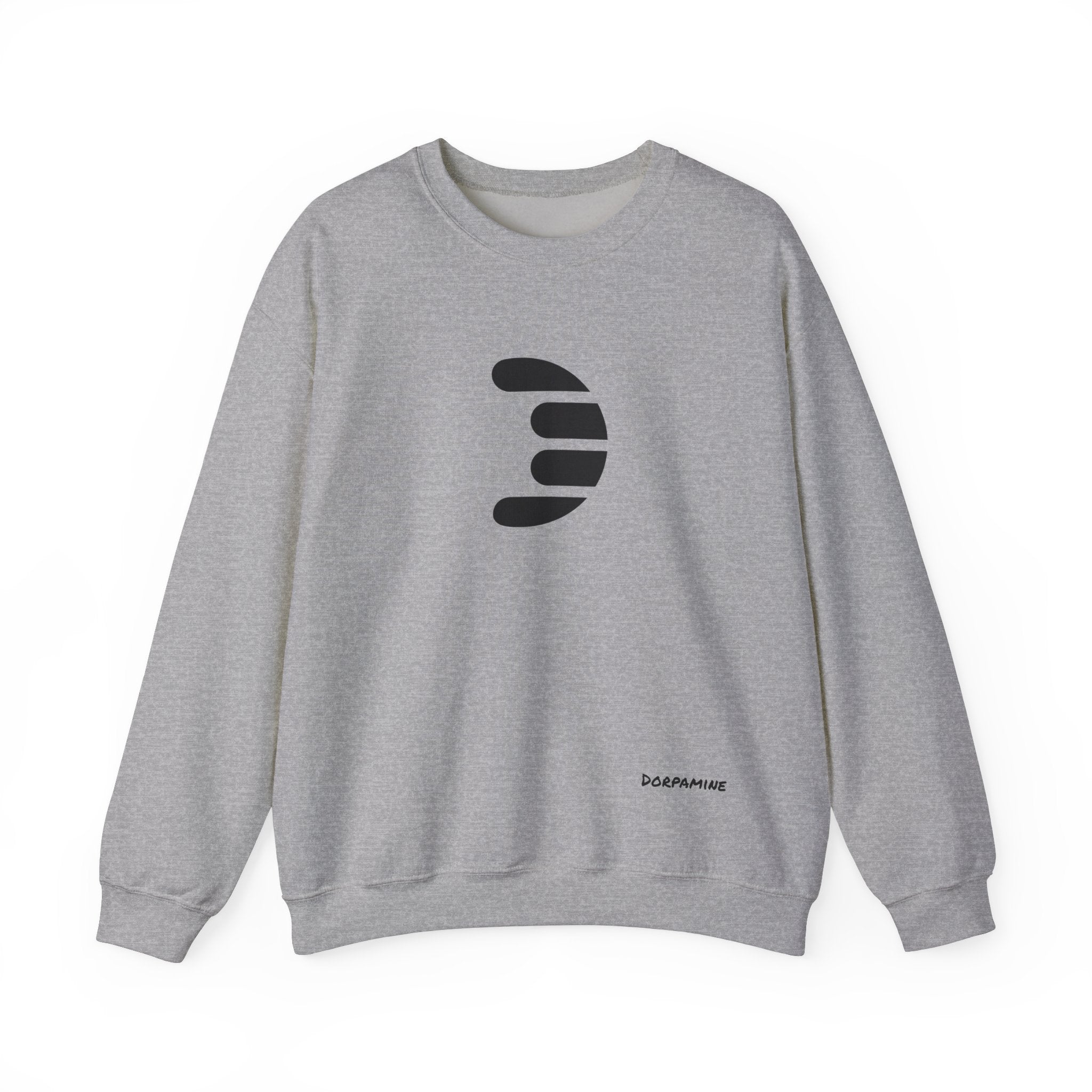 Dorpamine Classic Black Logo Unisex Heavy Blend™ Crewneck Sweatshirt
