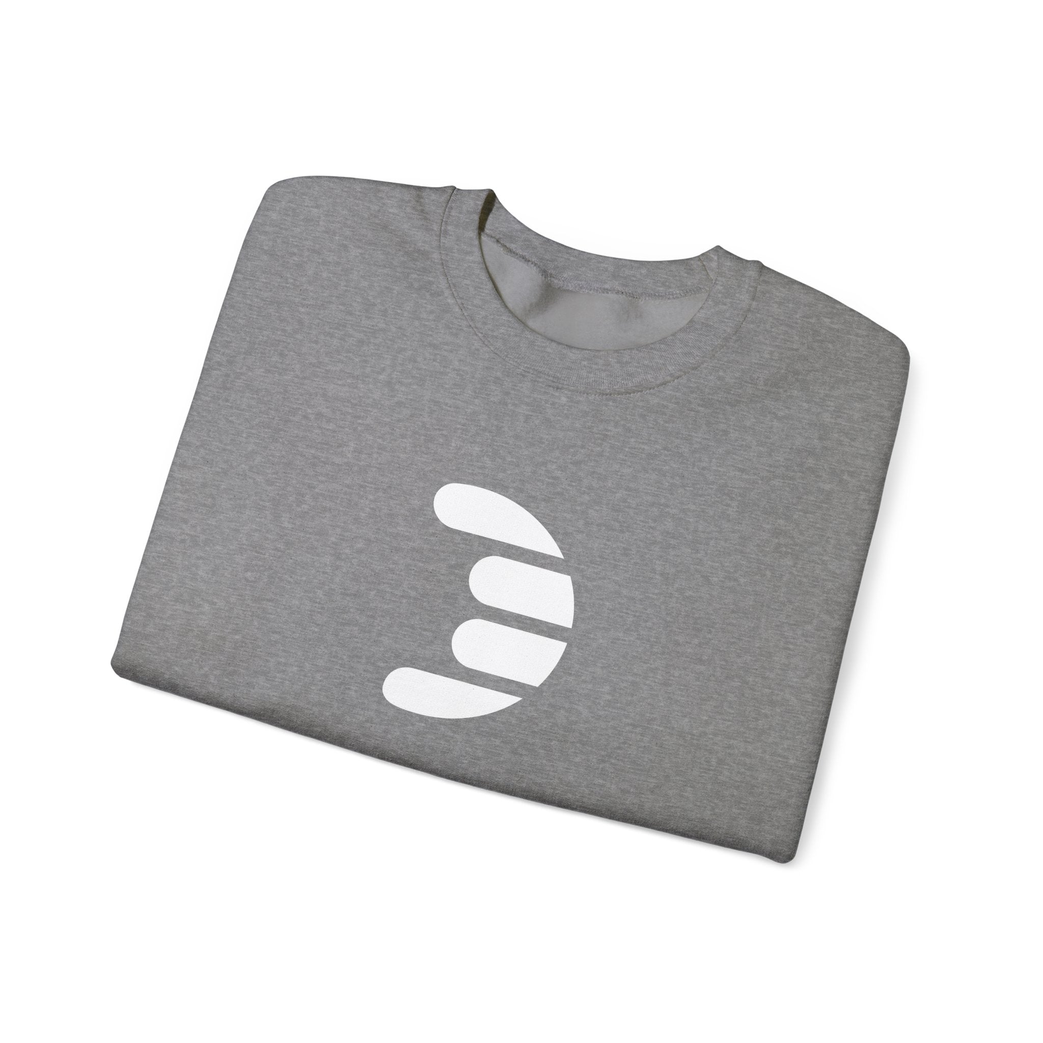 Dorpamine Classic White Logo Unisex Heavy Blend™ Crewneck Sweatshirt