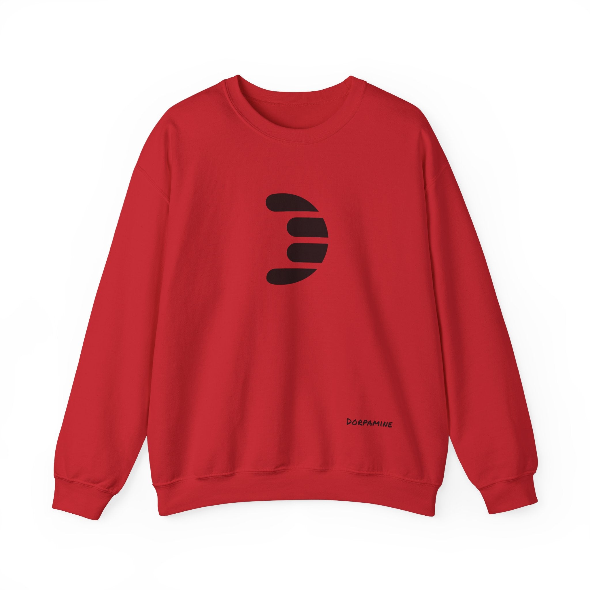 Dorpamine Classic Black Logo Unisex Heavy Blend™ Crewneck Sweatshirt