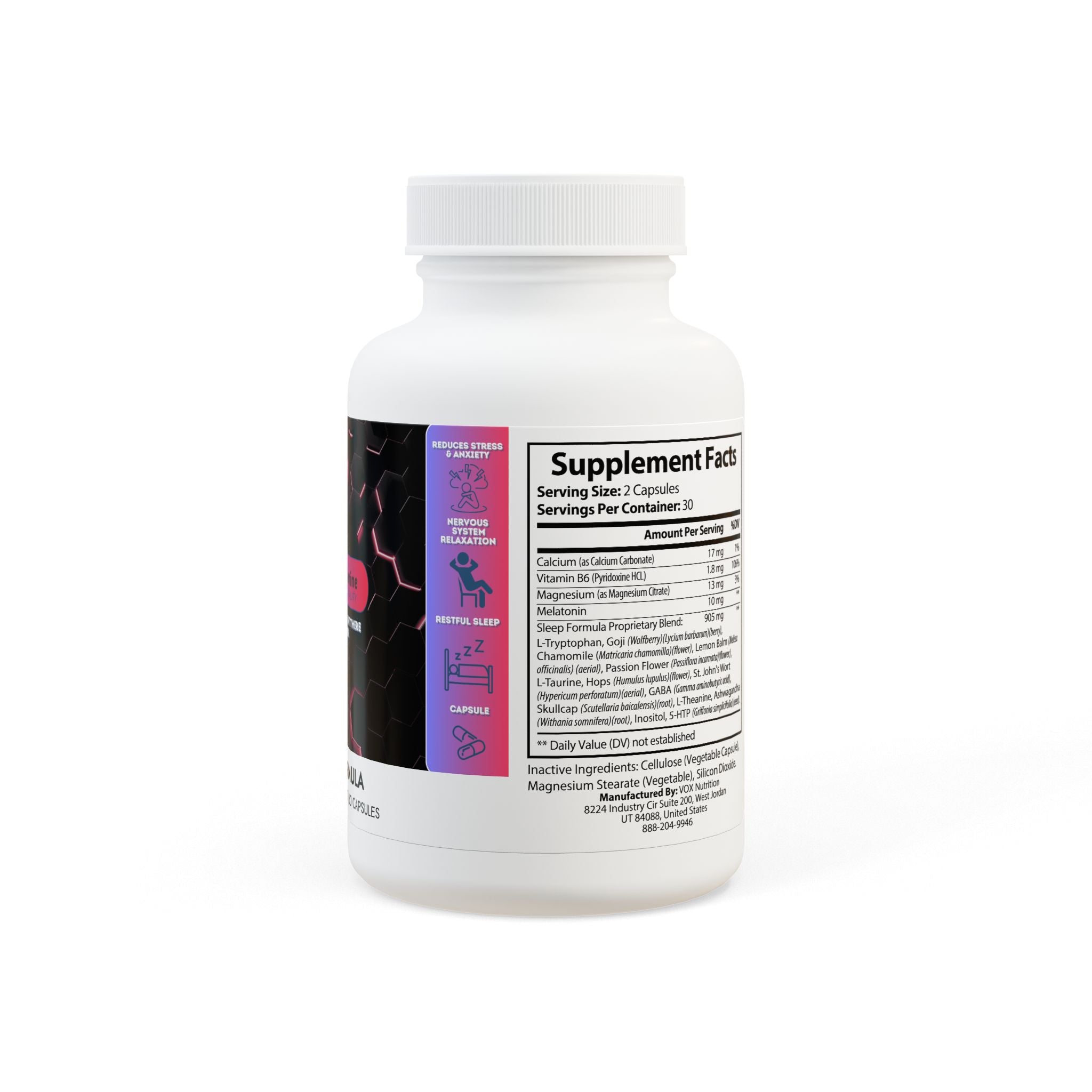 Dorpamine Vitality Sleep Supplement (60 Capsules)