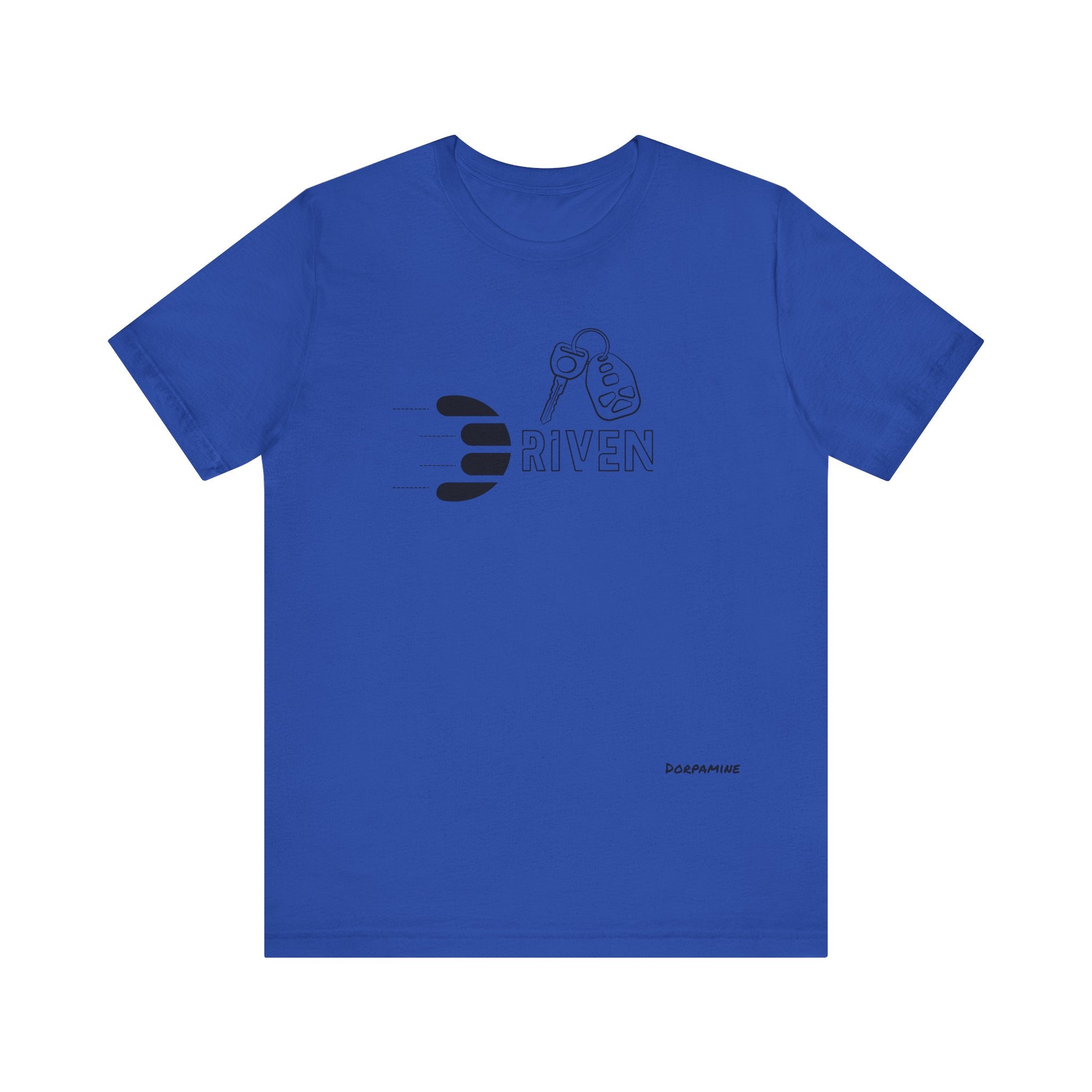 Dorpamine Driven Black (D-Words Collection) Unisex Jersey Short Sleeve Tee
