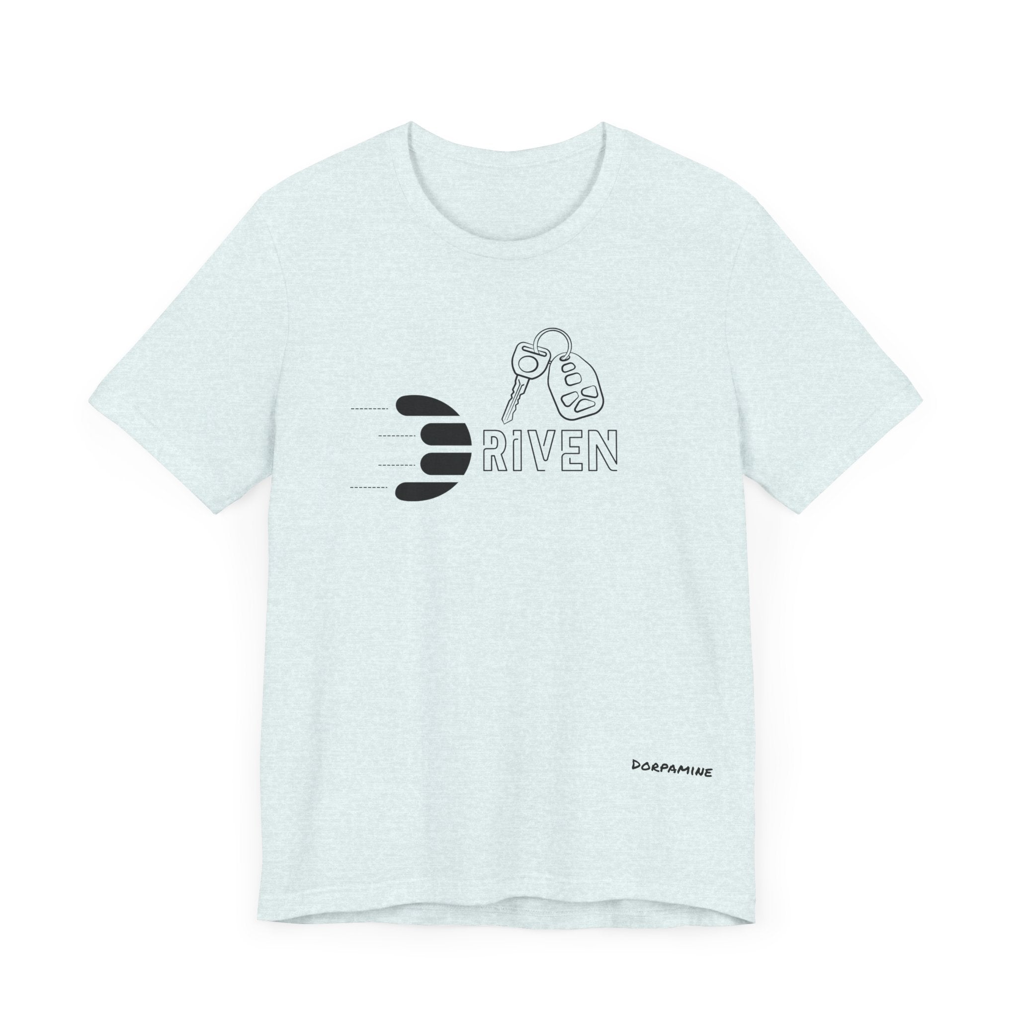 Dorpamine Driven Black (D-Words Collection) Unisex Jersey Short Sleeve Tee