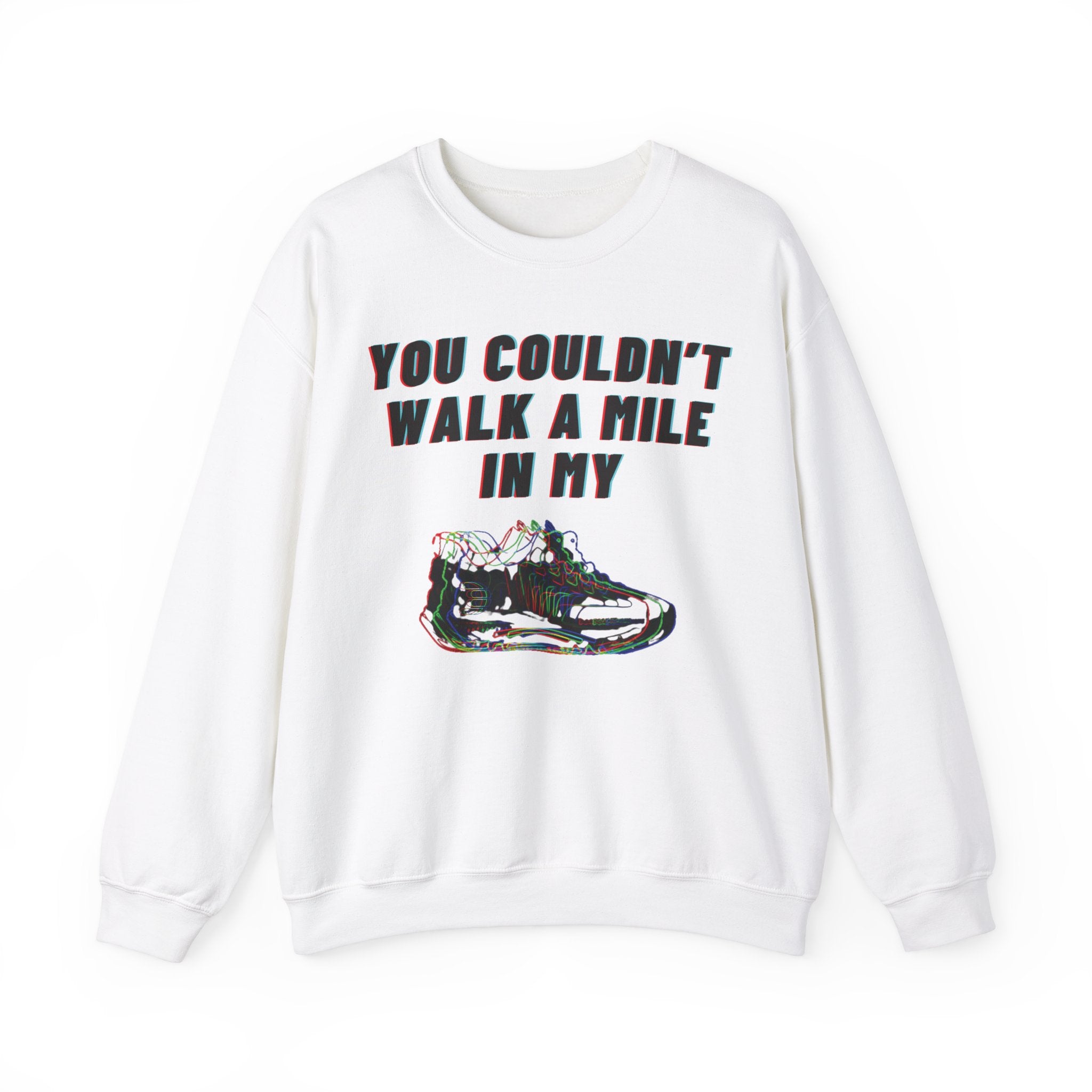 Dorpamine "Walk a Mile" Unisex Heavy Blend™ Crewneck Sweatshirt
