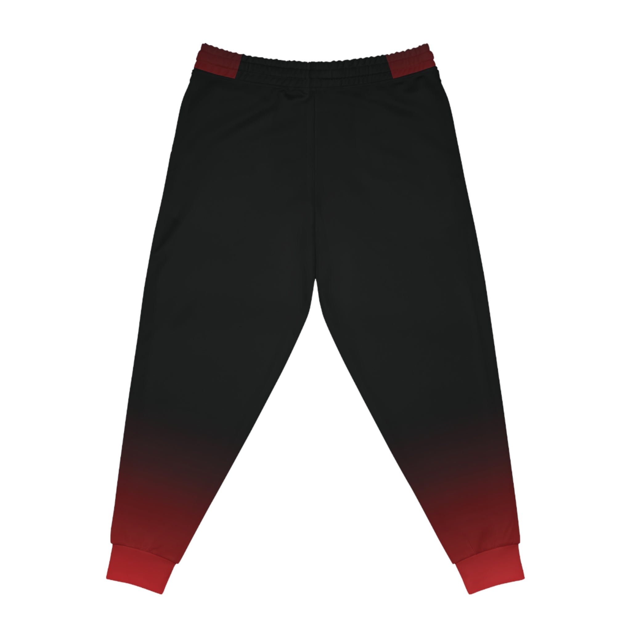 Dorpamine Fusion Black and Red Unisex Athletic Joggers