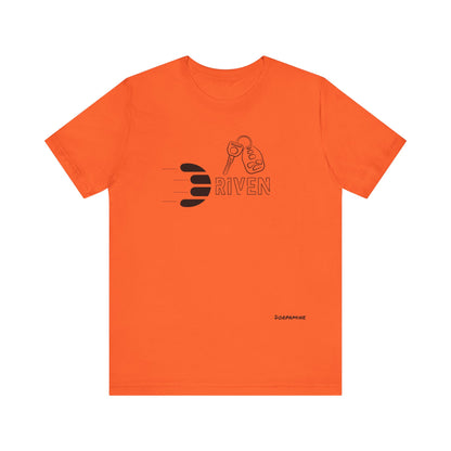 Dorpamine Driven Black (D-Words Collection) Unisex Jersey Short Sleeve Tee