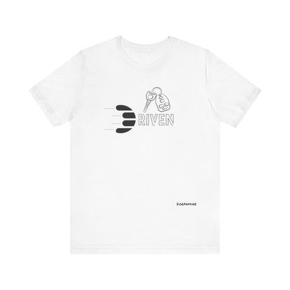 Dorpamine Driven Black (D-Words Collection) Unisex Jersey Short Sleeve Tee