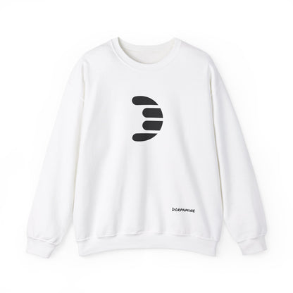 Dorpamine Classic Black Logo Unisex Heavy Blend™ Crewneck Sweatshirt