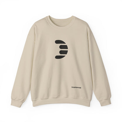 Dorpamine Classic Black Logo Unisex Heavy Blend™ Crewneck Sweatshirt