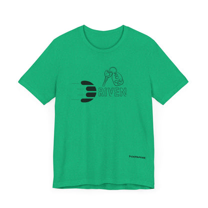 Dorpamine Driven Black (D-Words Collection) Unisex Jersey Short Sleeve Tee