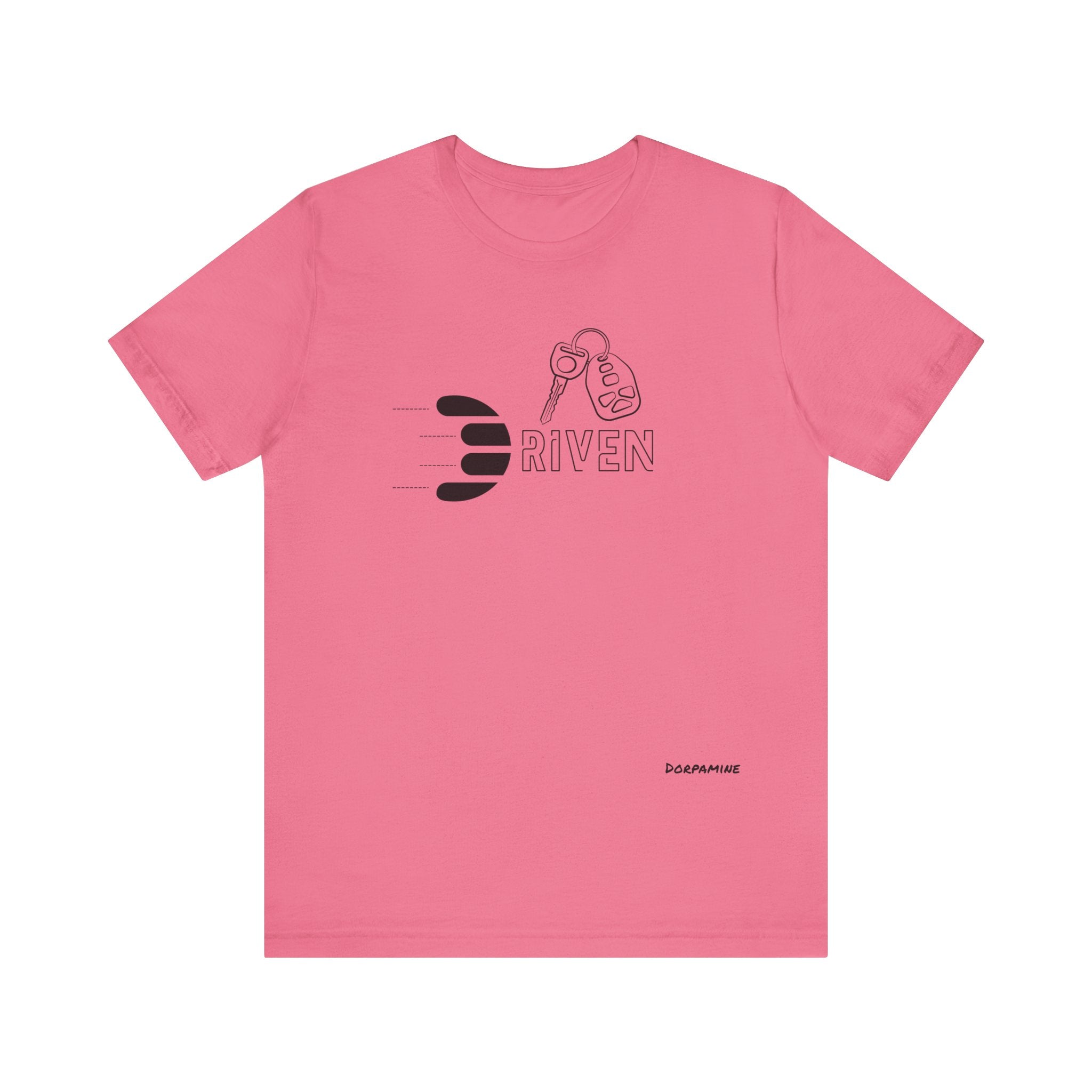 Dorpamine Driven Black (D-Words Collection) Unisex Jersey Short Sleeve Tee