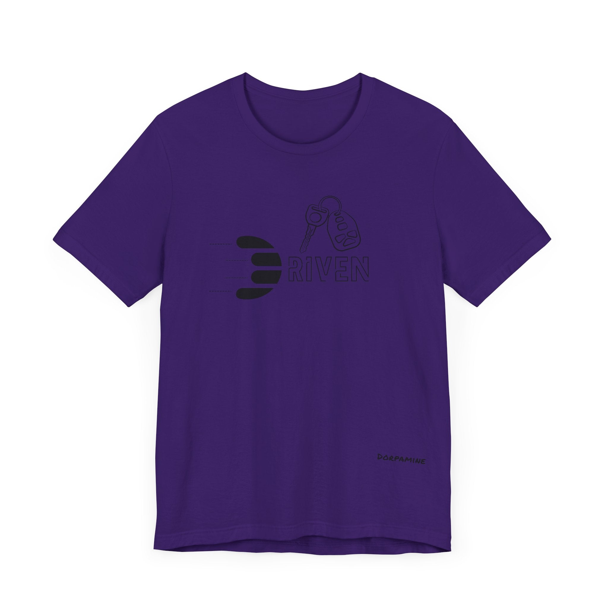 Dorpamine Driven Black (D-Words Collection) Unisex Jersey Short Sleeve Tee
