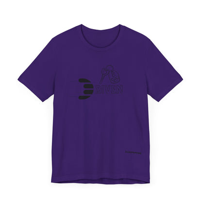 Dorpamine Driven Black (D-Words Collection) Unisex Jersey Short Sleeve Tee