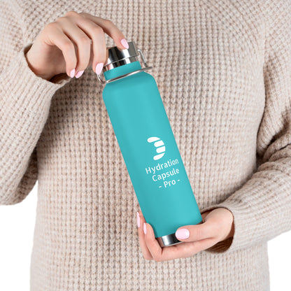 Dorpamine Hydration Capsule Pro Copper Vacuum Insulated Bottle, 22oz
