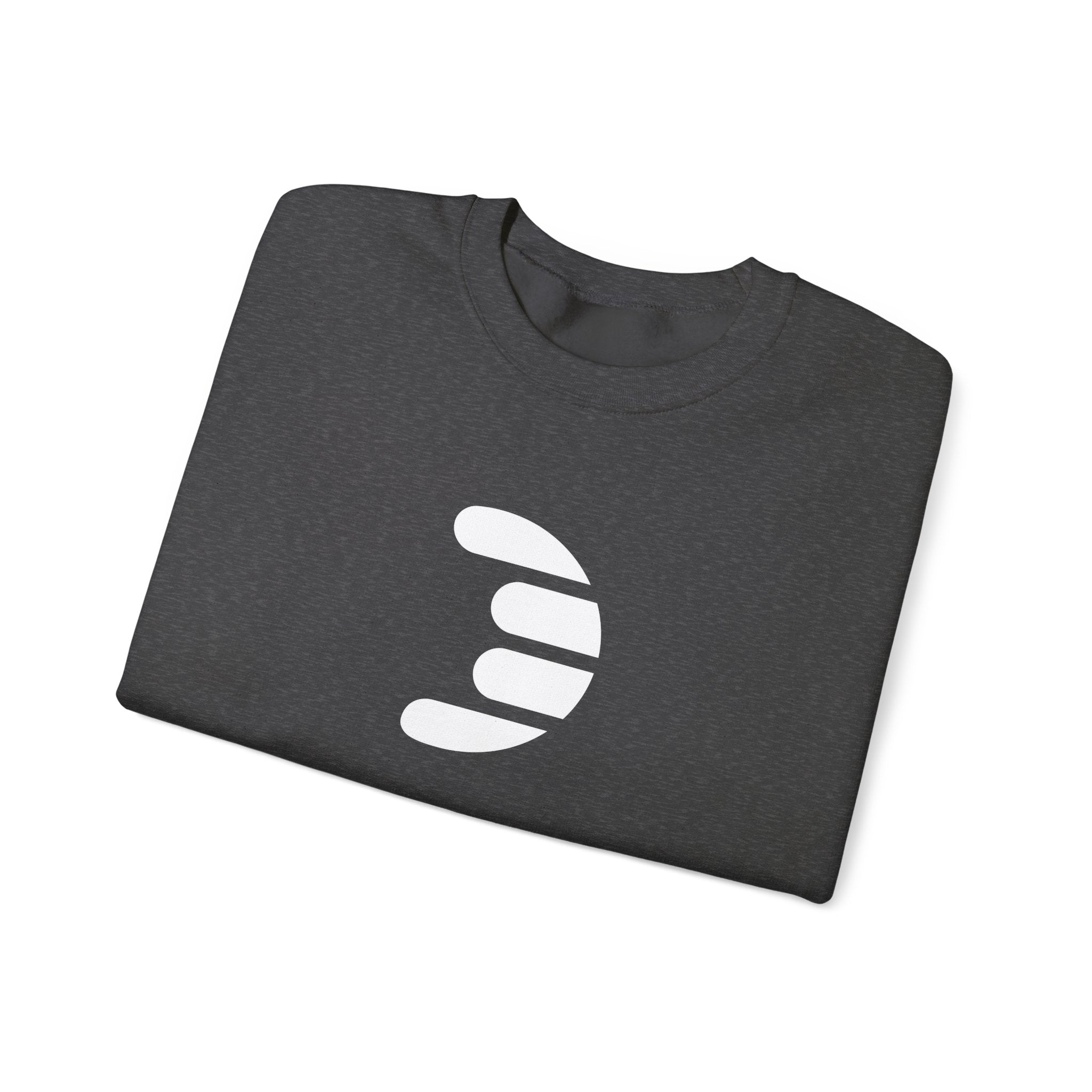 Dorpamine Classic White Logo Unisex Heavy Blend™ Crewneck Sweatshirt