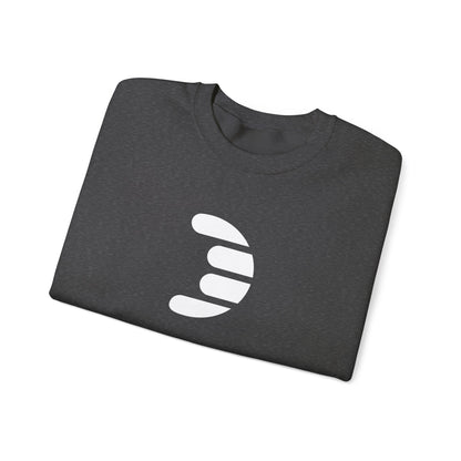Dorpamine Classic White Logo Unisex Heavy Blend™ Crewneck Sweatshirt