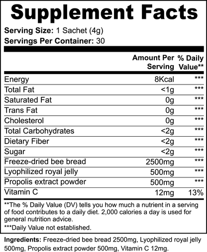Dorpamine Vitality Bee Bread Powder