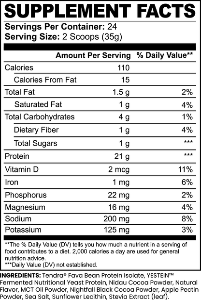 Dorpamine Vitality Plant Protein (Chocolate)