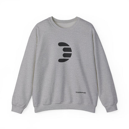Dorpamine Classic Black Logo Unisex Heavy Blend™ Crewneck Sweatshirt