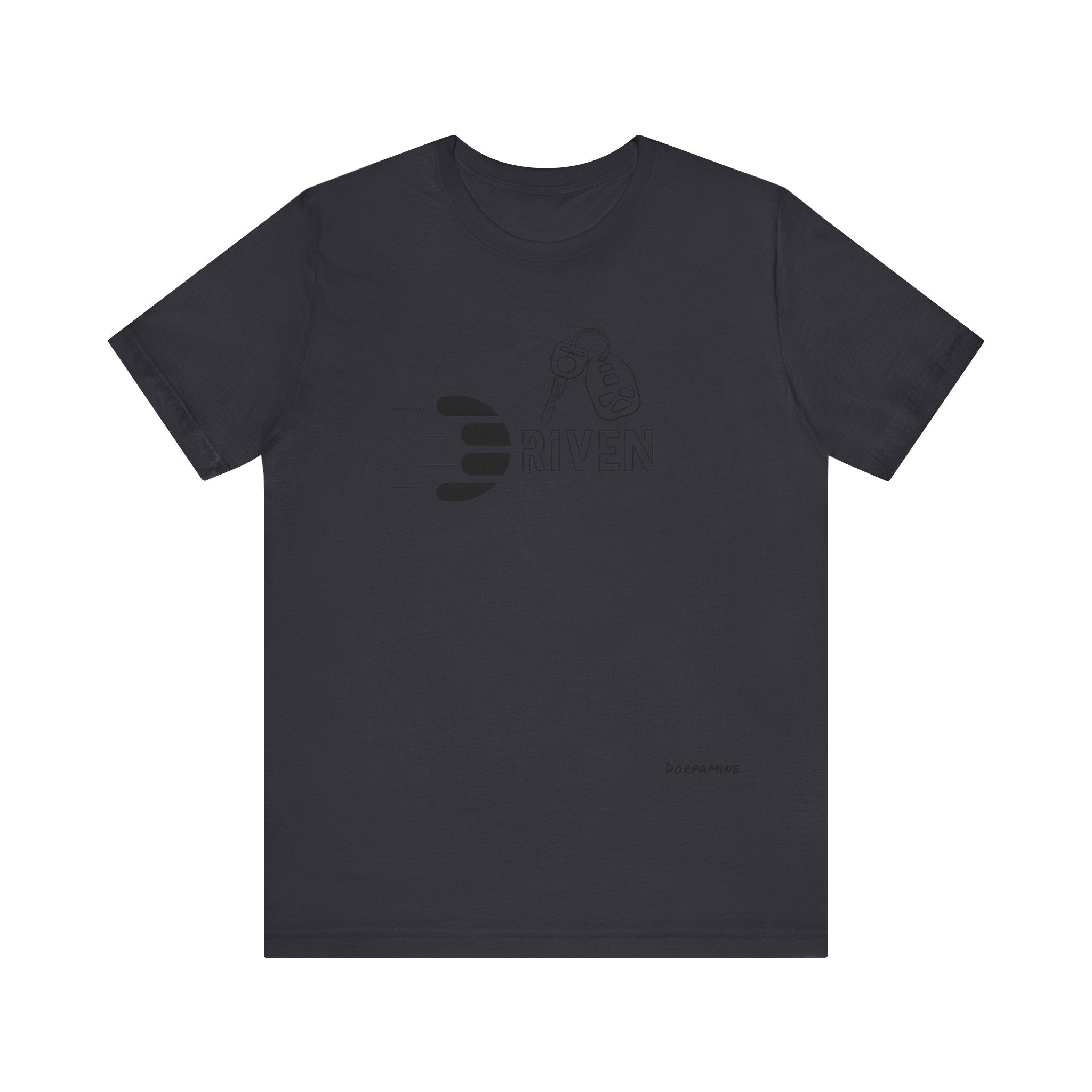 Dorpamine Driven Black (D-Words Collection) Unisex Jersey Short Sleeve Tee