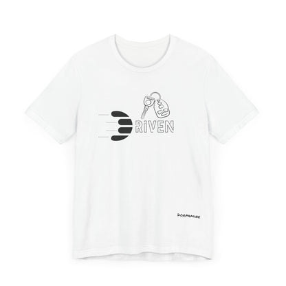 Dorpamine Driven Black (D-Words Collection) Unisex Jersey Short Sleeve Tee