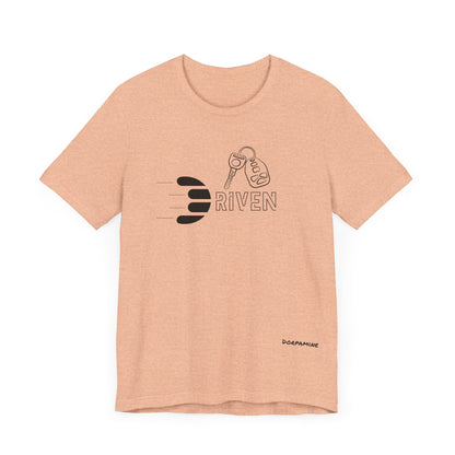 Dorpamine Driven Black (D-Words Collection) Unisex Jersey Short Sleeve Tee