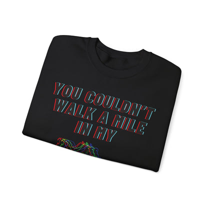 Dorpamine "Walk a Mile" Unisex Heavy Blend™ Crewneck Sweatshirt