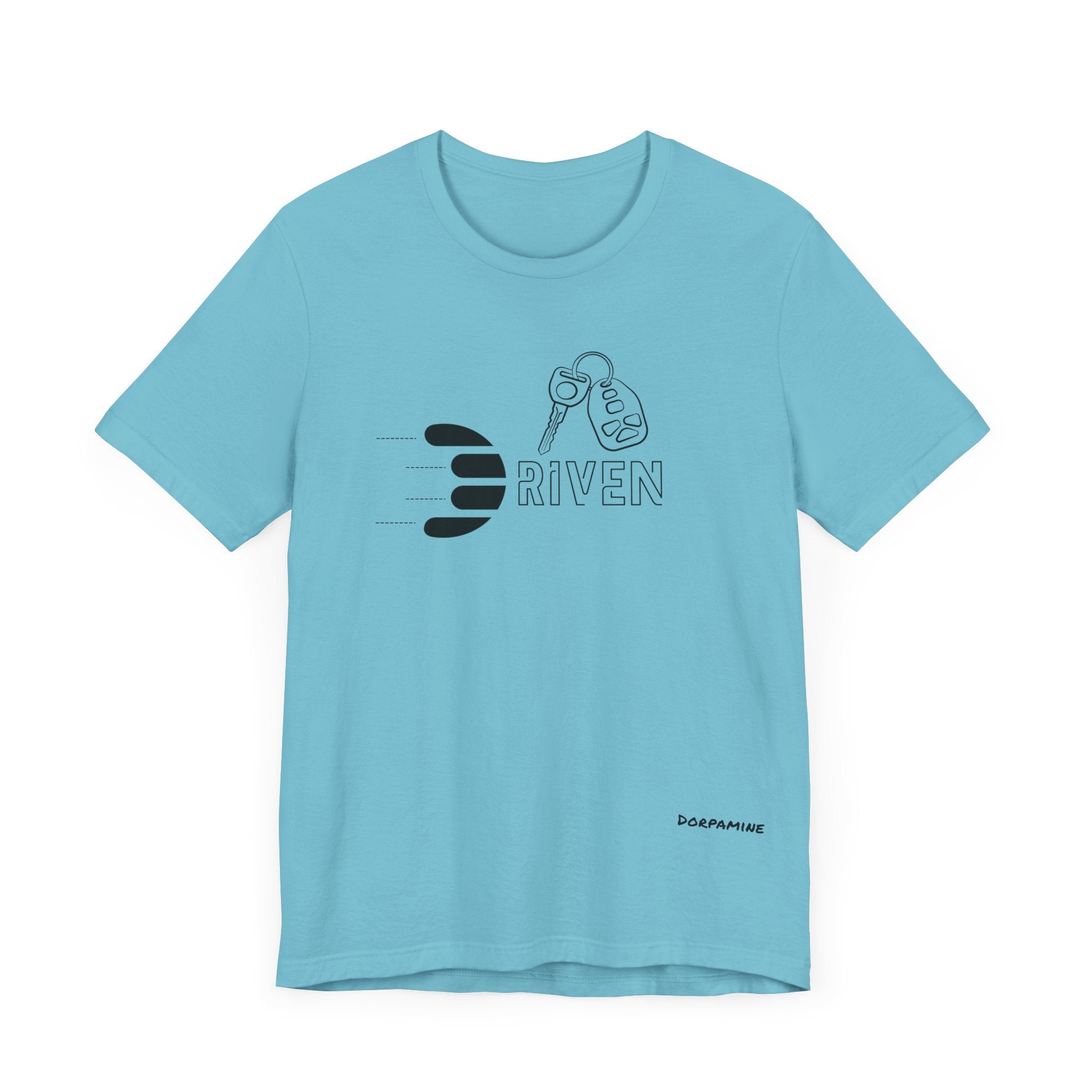 Dorpamine Driven Black (D-Words Collection) Unisex Jersey Short Sleeve Tee