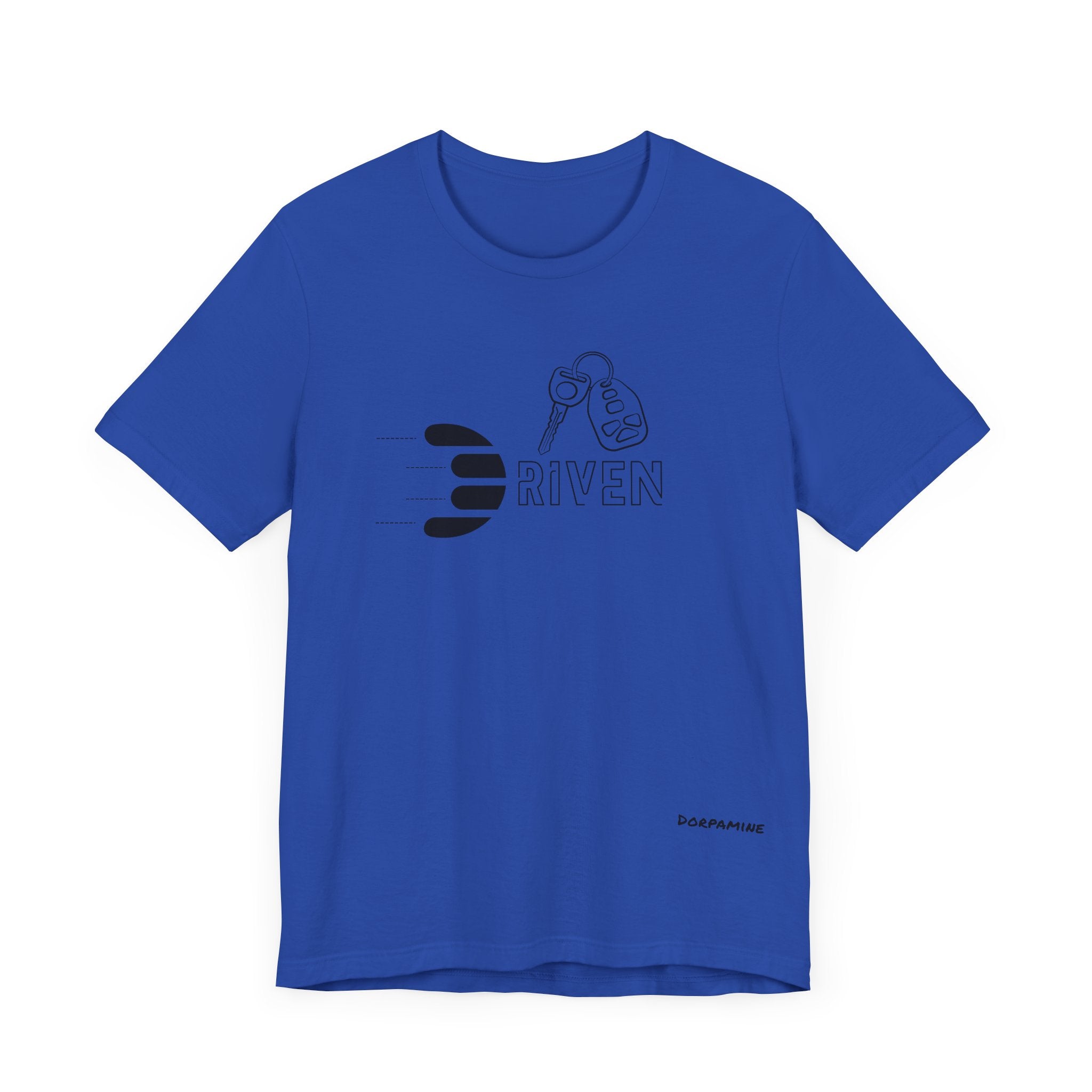 Dorpamine Driven Black (D-Words Collection) Unisex Jersey Short Sleeve Tee