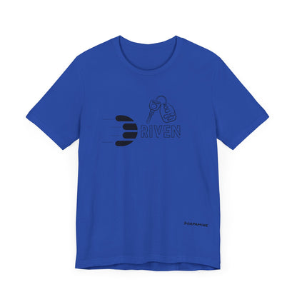 Dorpamine Driven Black (D-Words Collection) Unisex Jersey Short Sleeve Tee