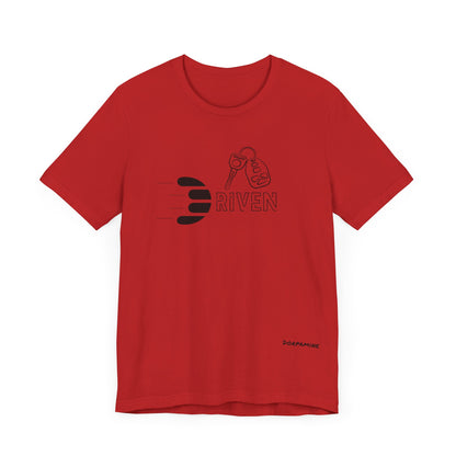 Dorpamine Driven Black (D-Words Collection) Unisex Jersey Short Sleeve Tee