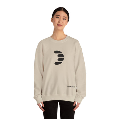 Dorpamine Classic Black Logo Unisex Heavy Blend™ Crewneck Sweatshirt