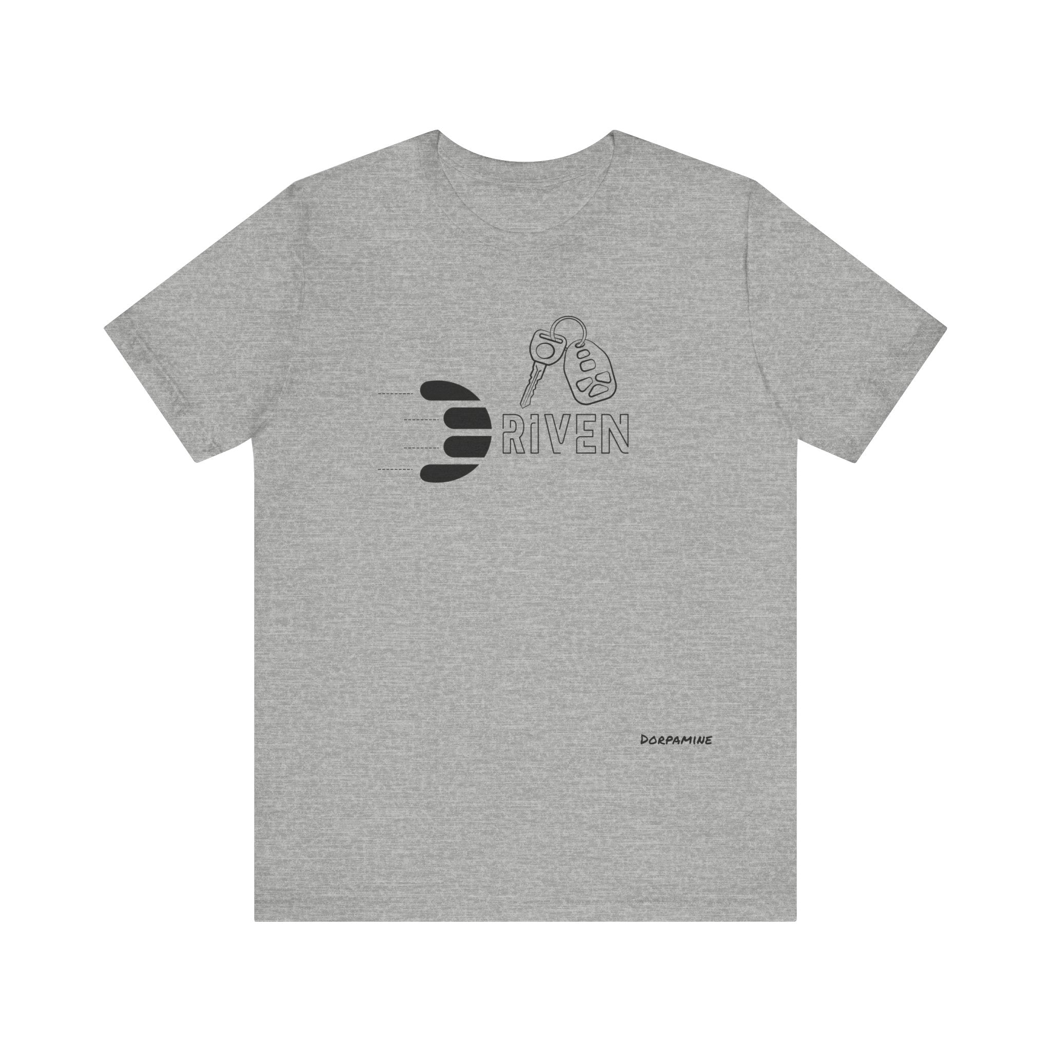 Dorpamine Driven Black (D-Words Collection) Unisex Jersey Short Sleeve Tee