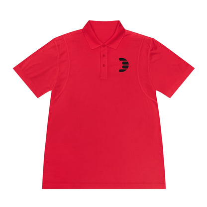 Dorpamine Black Logo Men's Sport Polo Shirt