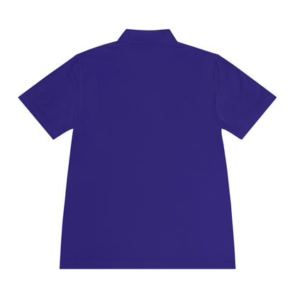 Dorpamine White Logo Men's Sport Polo Shirt