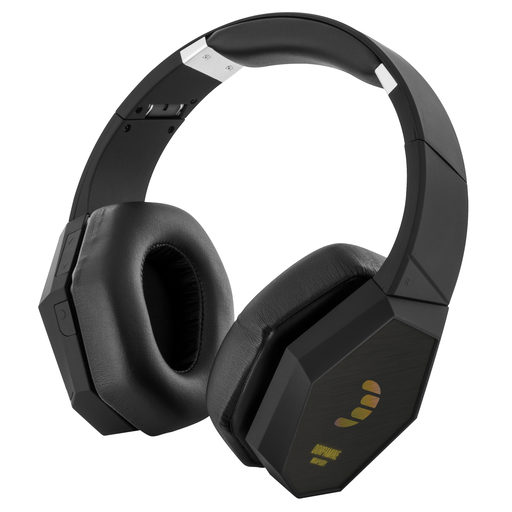 Dorpamine_Wrapsody_Headphones_Gold_Standing_Angle_Mockup.png